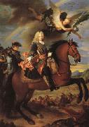 Equestrian Portrait of Philip V Jean Ranc